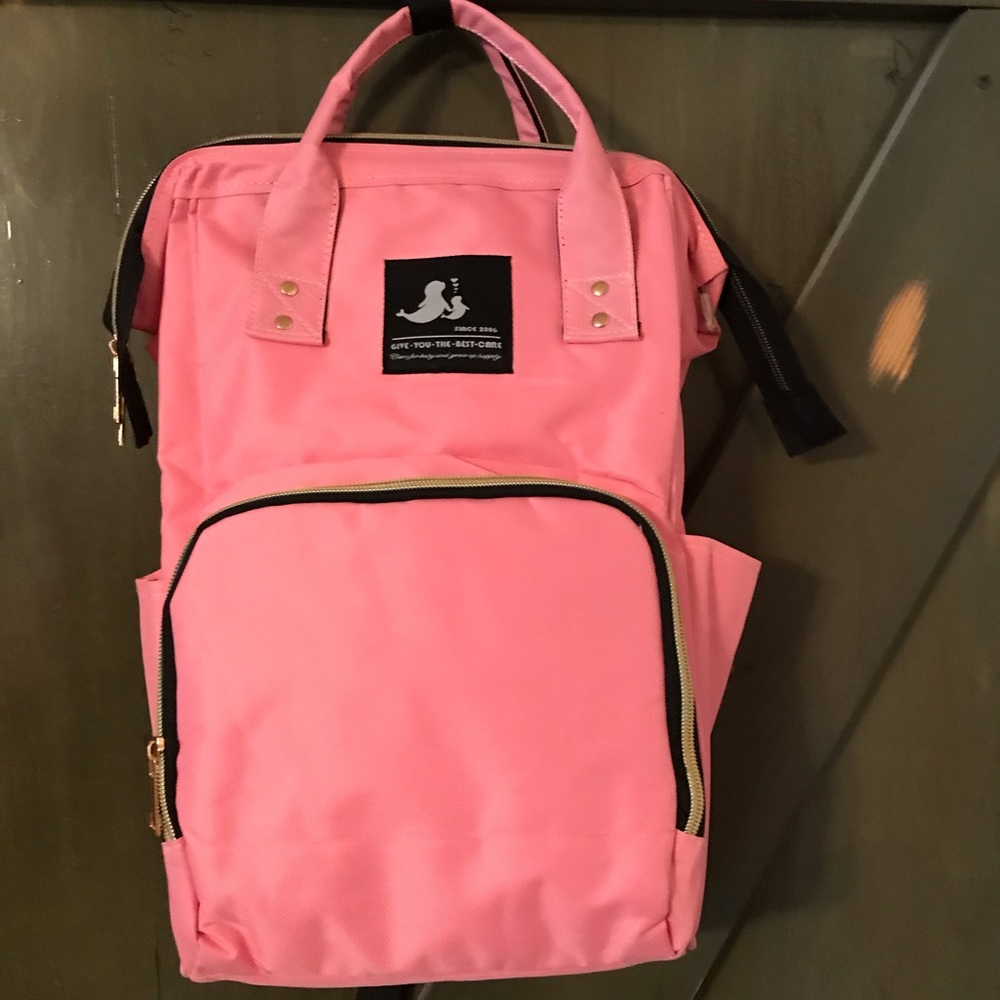 Backpack diaper bag